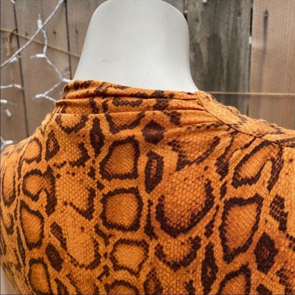 Rachel by Rachel Roy snake print dress size small - Picture 5 of 9